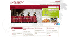 Desktop Screenshot of lacantinetta-shop.de